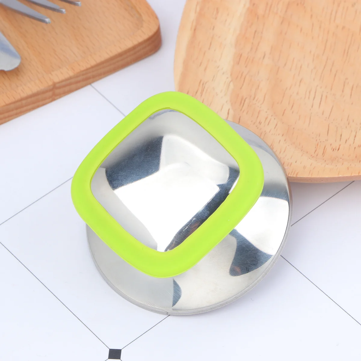 

2Pcs Sturdy Stainless Steel Pot Cover Knob Anti-Rust High Friction Resistance Comfortable Grip for Various Pots and Pans