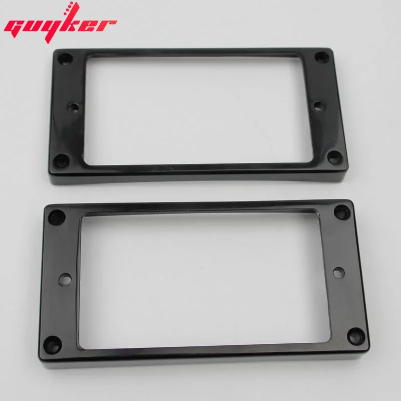 1 Set Humbucker Pickup Frames neck and bridge Pickup Mounting Ring Curved Tapered For LP Electric Guitar