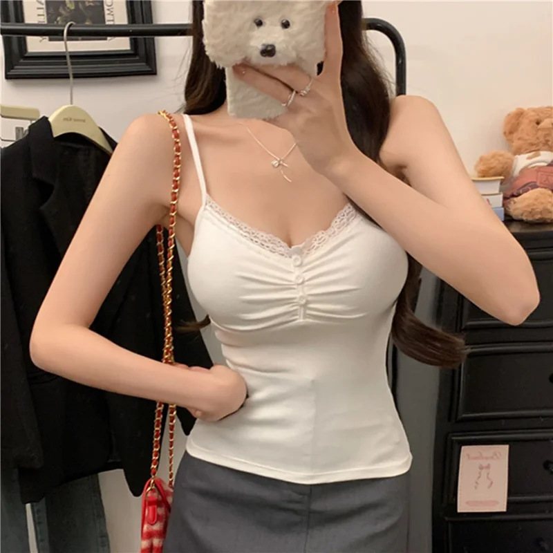 Thumbnail 3 - #58 Popular Lace Trim Camisole Choices