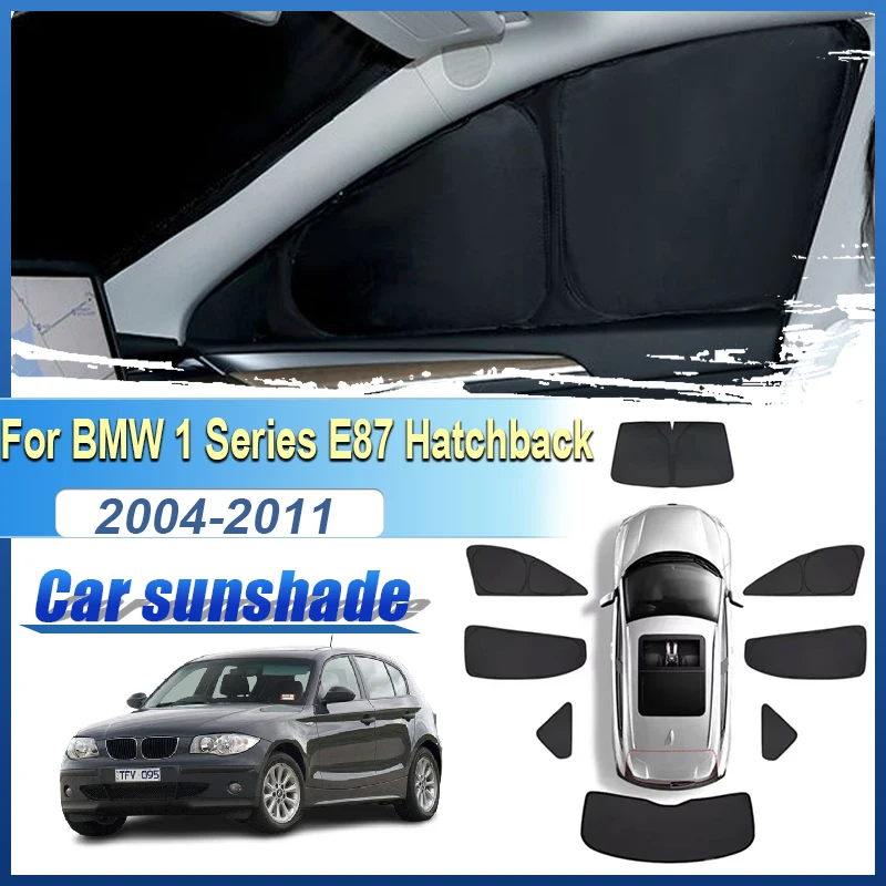 

For BMW 1 Series E87 Hatchback 2004-2011 Car Privacy Sunshades Anti-UV Sun Visor Sunscreen Window Cover Foldable Auto Accessorie