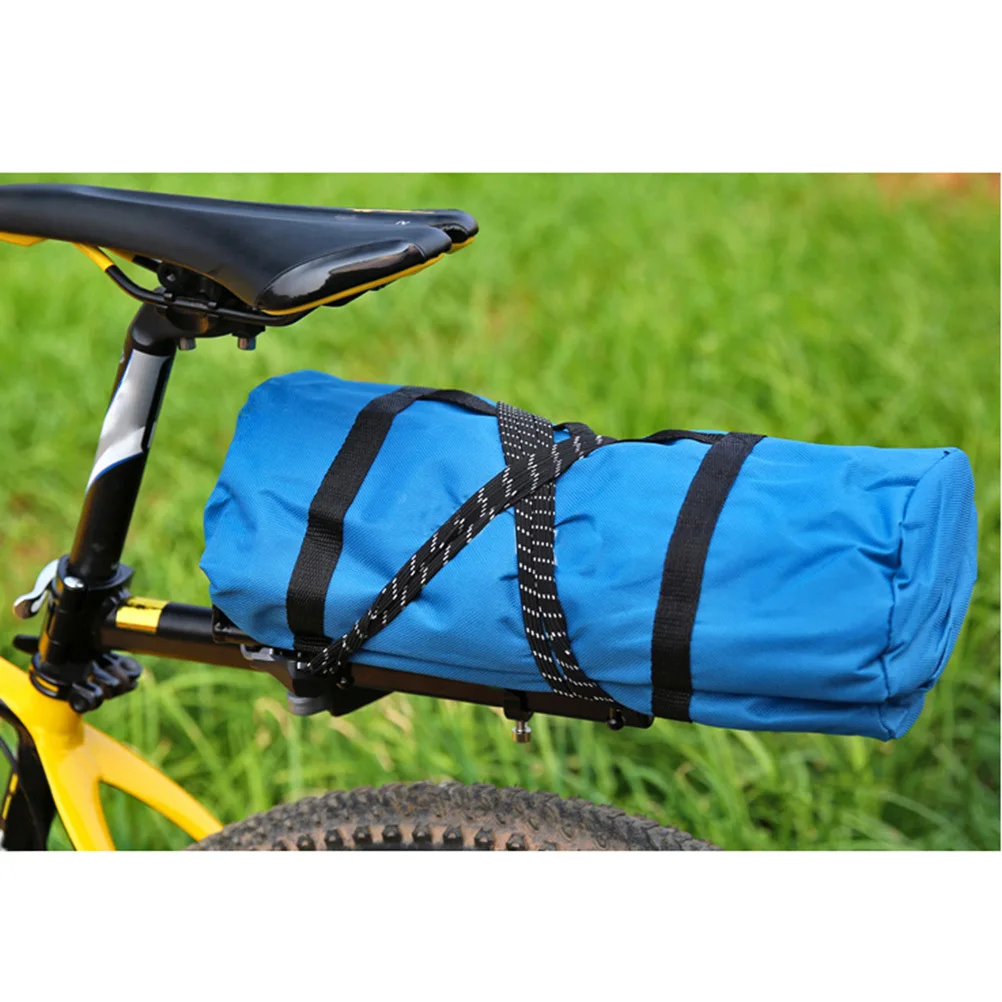 

2Pcs 3 in 1 Elastic Rope Bike Strapping Bungee Cord High Strength Engineering Plastic Protect Frame Long Journey