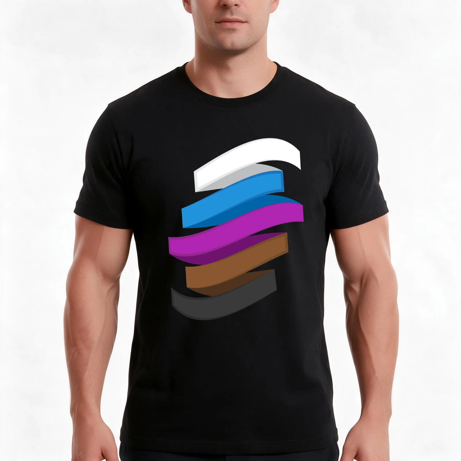 BJJ Belts Curvy Brazilian Jiu Jitsu Shirt for BJJ, Cool Gift T-Shirt, Summer Casual Cotton Tee, Oversized Streetwear Tops