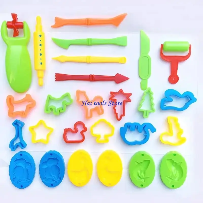 Tragbares Tonform-Stempel-Set für Künstler