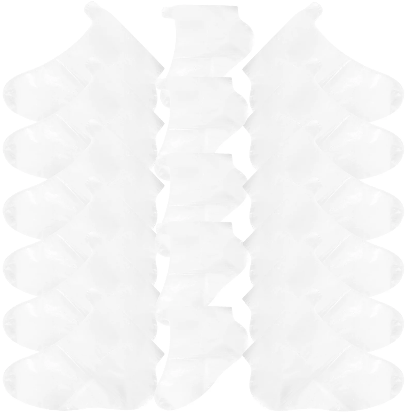 200Pcs Disposable Foot Covers Transparent Protective Sleeves Spa Foot Care Pedicure Socks Disposable Feet Covers