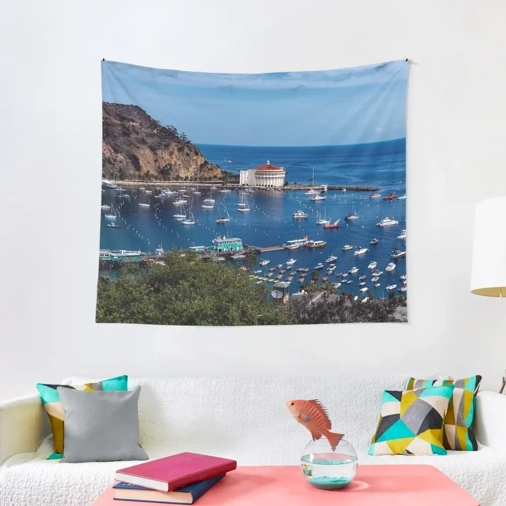 

Catalina Island California Tapestry Decoration Room Aesthetics For Room Tapestry