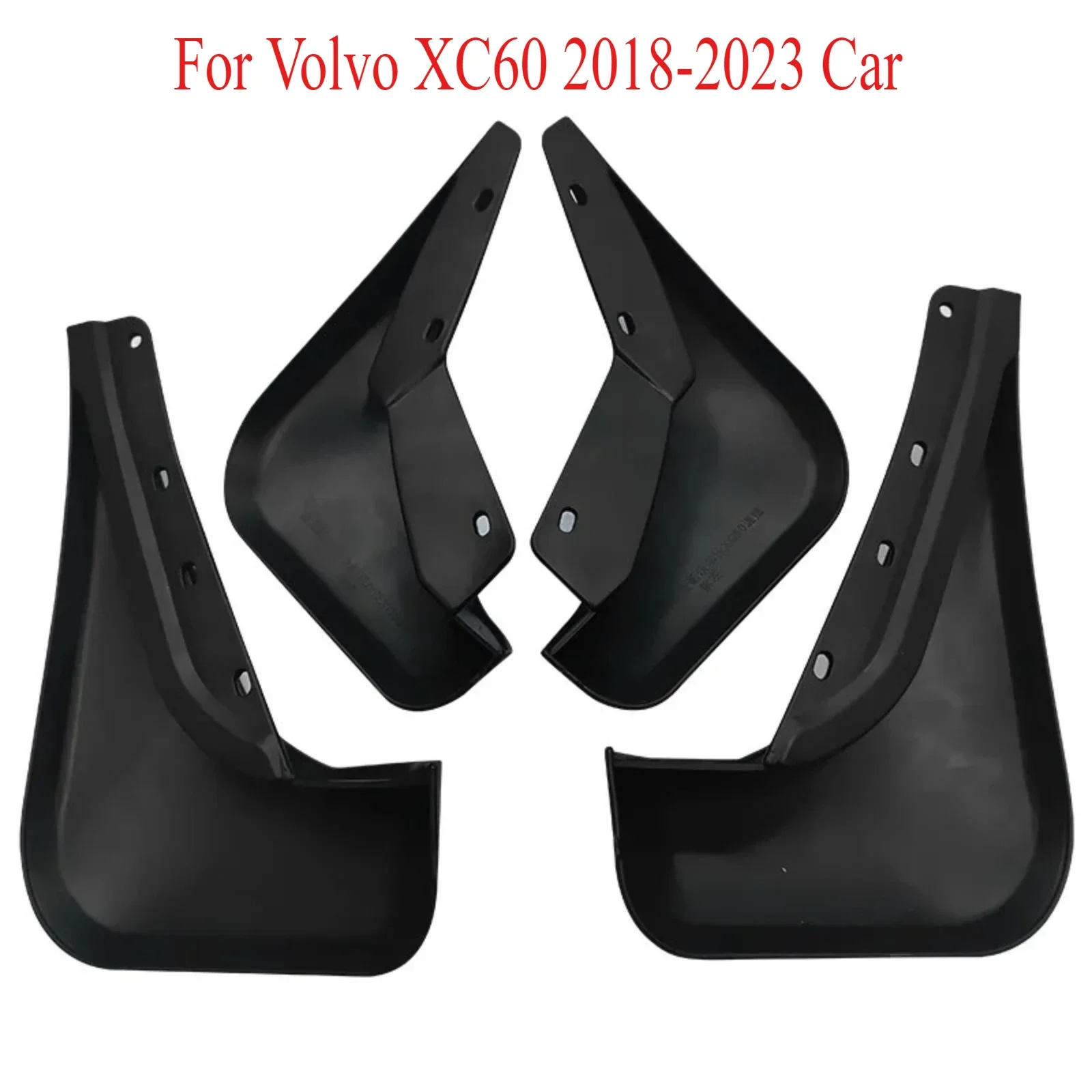 For Volvo XC60 2018-2023 Car Mud Flaps Premium Rubber Fender Splash Guards, Auto Exterior Mudguards Protection Accessories
