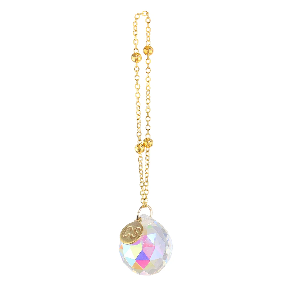 Crystal Rainbow Chaser Pendant Wind Chimes Light Trapping Wind Chimes Home Window Curtain Ornament Garden Pendant