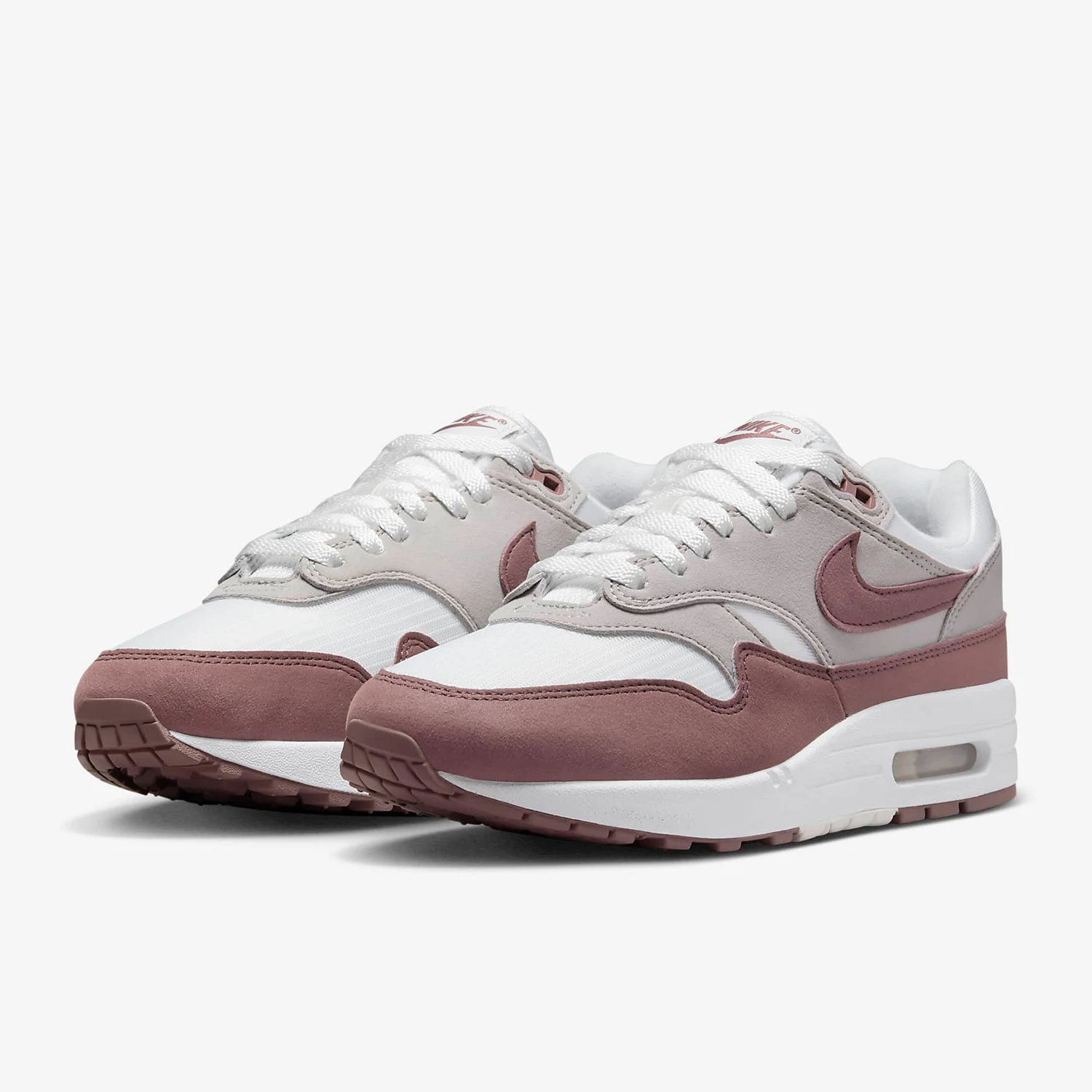 

Nike Air Max 1, Smokey Mauve, удобные износостойкие повседневные туфли с низким берцем для женщин, кроссовки на воздушной подушке DZ2628-104