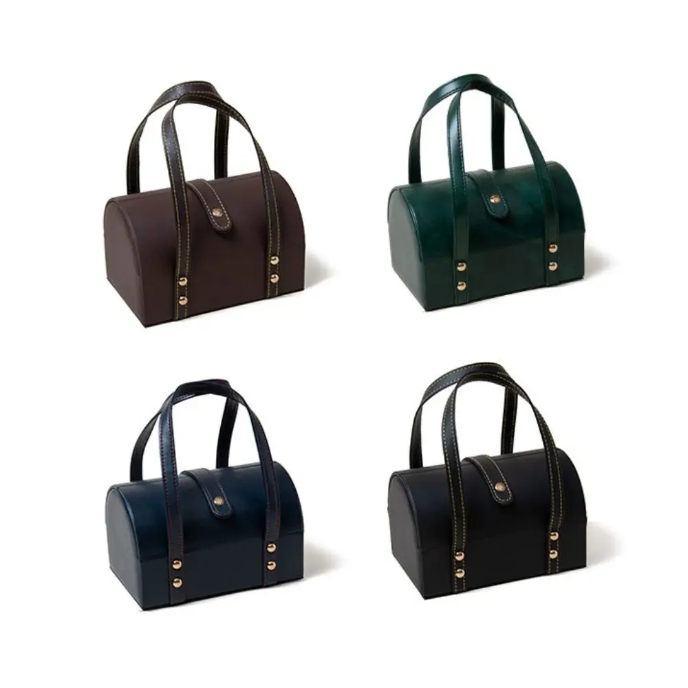 7Positions Bracelet Display Box PU Leather Dustproof Bracelet Storage Bag Organizer Bangle Holder Bracelet Carrying Case