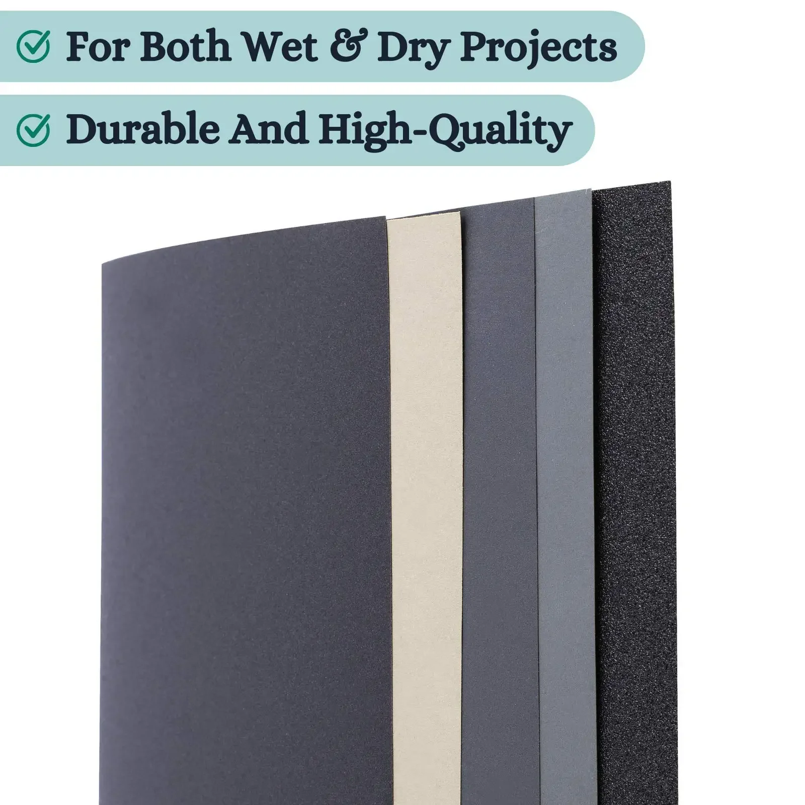 18Pcs Sandpaper Assorted Grit 9''*3'' Assortment Sand Paper for Metal Wood Automotive Sanding Sheets Furniture Sanding Fine Grit