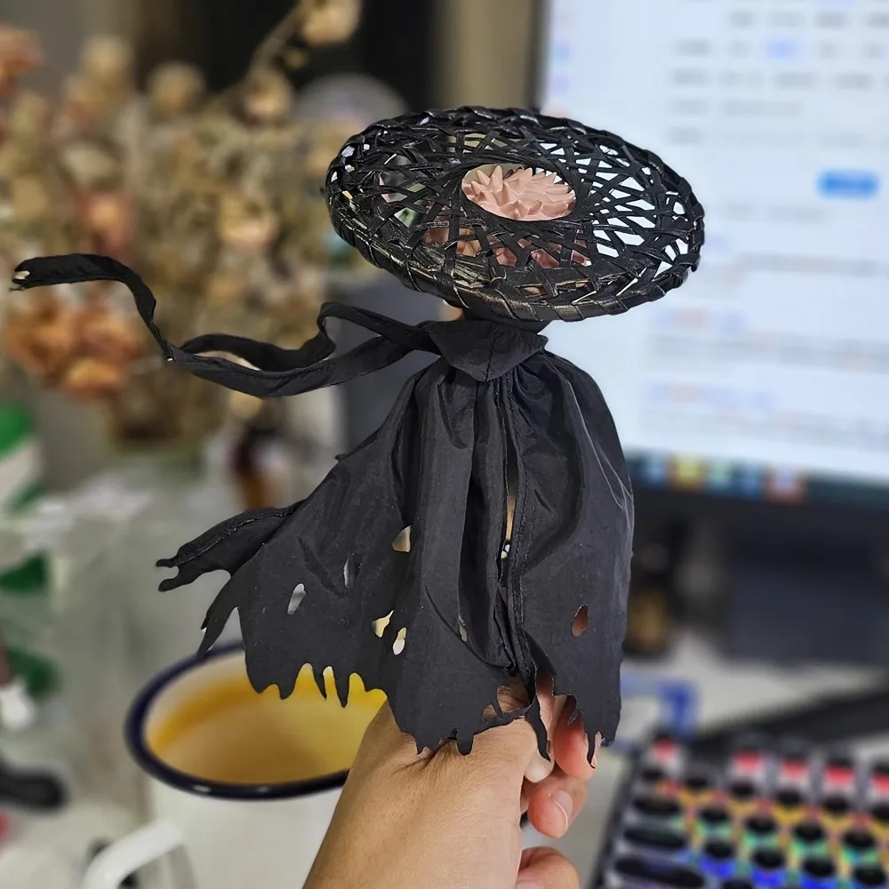 YYDS muñeco de 12 puntos, accesorio de avión samurái japonés, gorra de bambú, sombrero de paja, modelo de juguete, figura de acción p10p9 en Stock