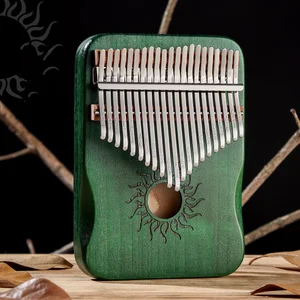 Hluru Kalimba 17 21 Kunci Piano Jari Kalimba Kayu Maple Padat Keyboard Piano Jempol Kalimba Alat Musik Mbira untuk Pemula 10 keyboard kayu penjualan terbaik - №