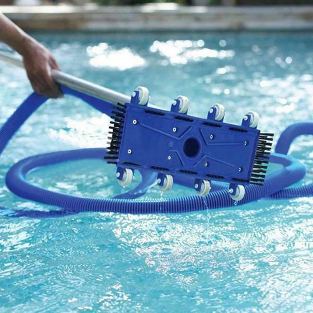 8M 32mm Pool Vacuum Hose PE Blue Flexible Suction Replacement Pipe for Swimming Pool Cleaner