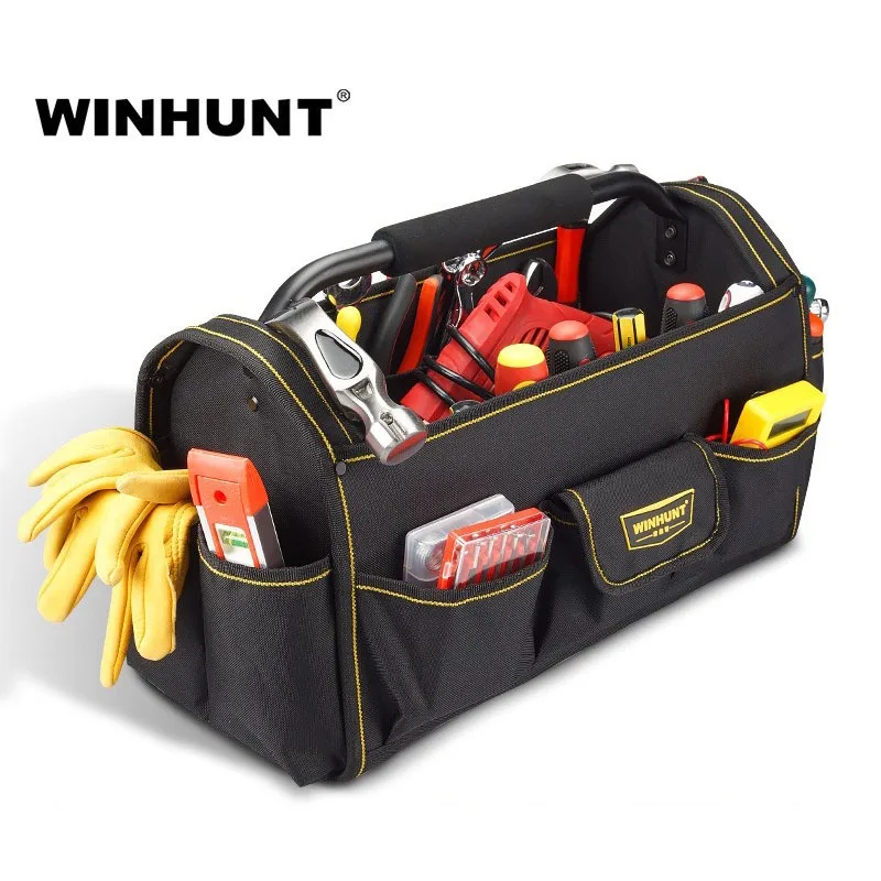 

Portable Tool Bag Multifunctional Organizer Professional Electrician Tools Storage Bag Oxford Strong Large Carpenter Equipment