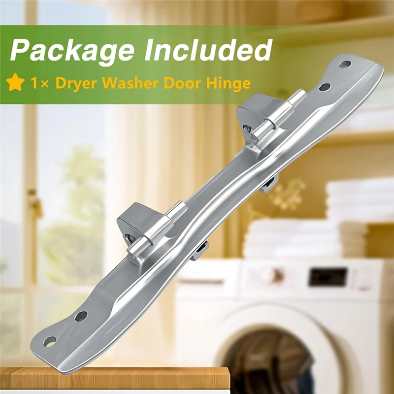 A50Q-Dryer Washer Door Hinge Front Loader Dryer And Washer Door Hinge For Whirlpool Amana Maytag Crosley Replace: W10208415