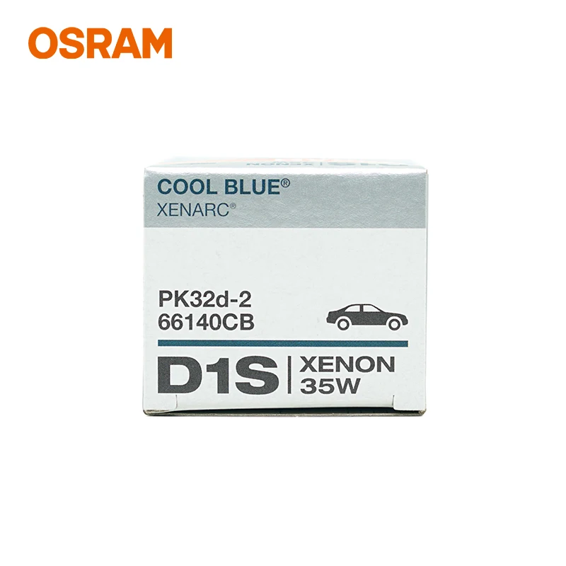OSRAM D1S 66140CB 12/24V 35W 5500K COOL BLUE HID XENON BULB PAPER BOX XENON HEADLIGHT LAMPS MADE IN GERMANY view 6