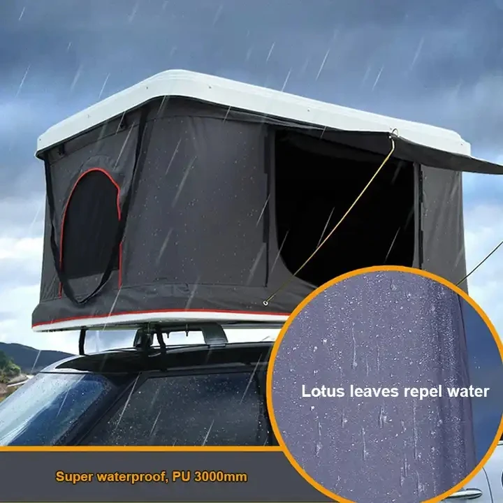 2023 Best 2 people ABS Hard Shell High Quality  Waterproof SUV Car Roof Top Tent for 4 season