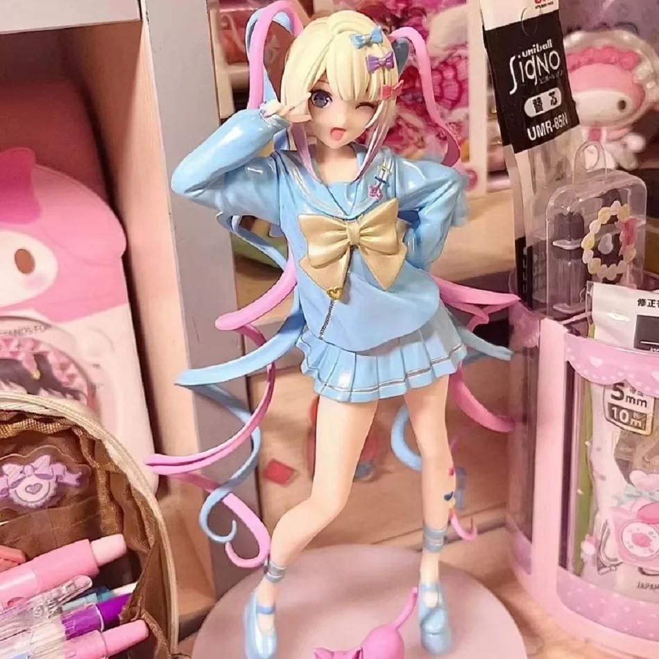 Anime Super Sky Sauce Soft Cute Vivid Cartoon Characters Action Figures Virtual Uploader PVC Collection Model Ornaments Toys