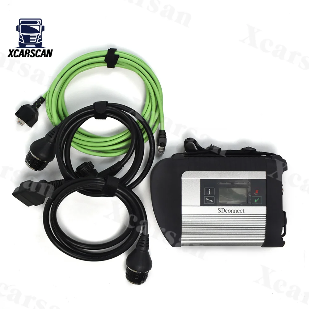 Xentry MB STAR C4 Full Chip SD Connect Compact C4 DOIP Car Truck software Multiplexer For Benz C4 Diagnostic Tool