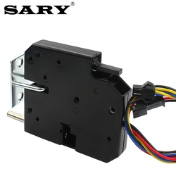 5v12v24v large elastic waterproof electromagnetic cabinet door lock small automatic sales cabinet door lock drawer electric lock