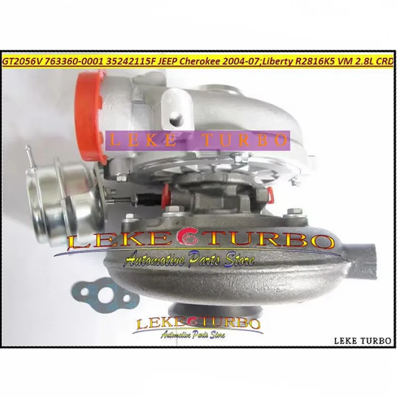 Turbo GT2056V 763360 35242115F 763360-0001 763360-5001S 35242112G For Jeep Cherokee 2004-07 Liberty 2004 R2816K5 VM 2.8L CRDi