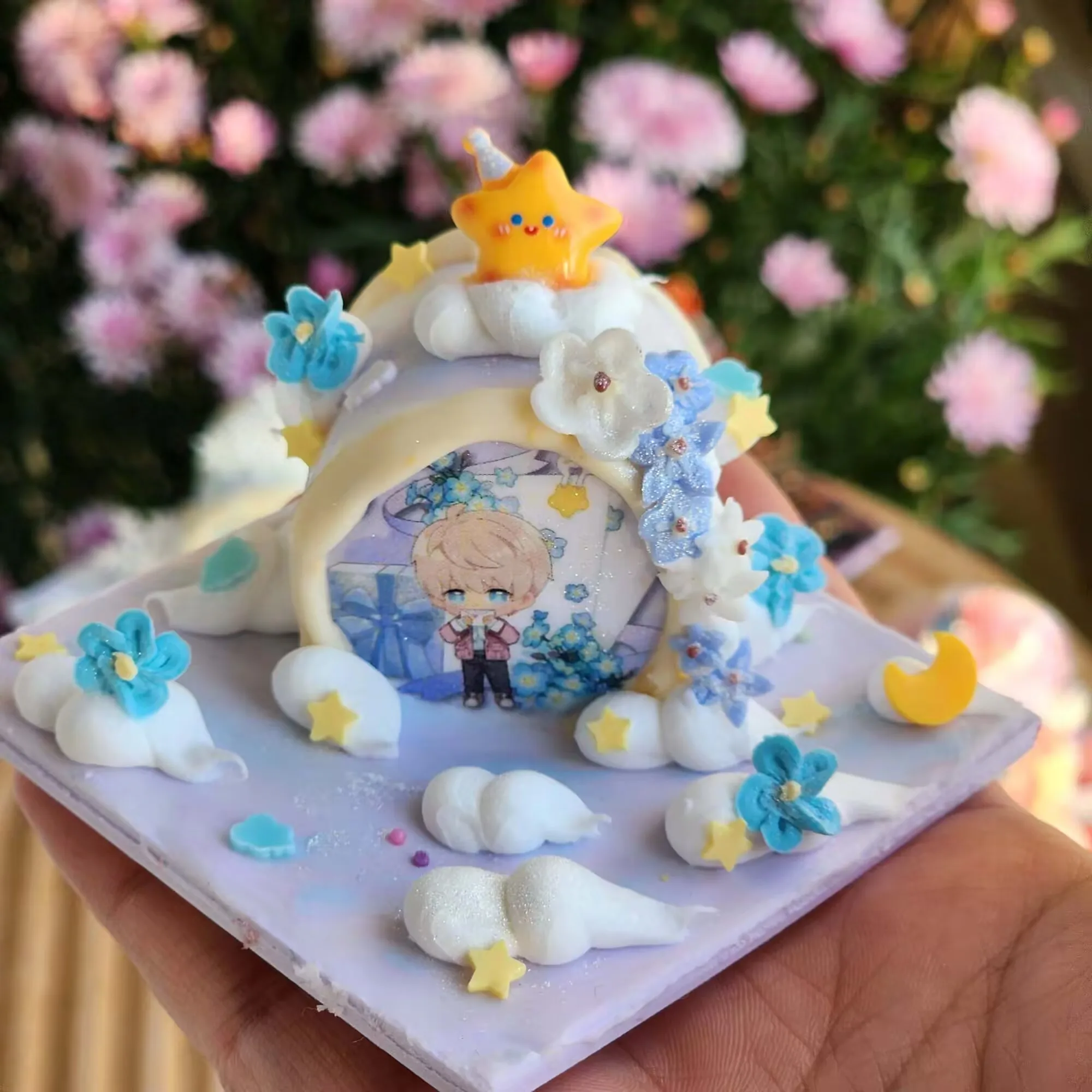 "الحب والمساحة العميقة، 'Shen Xing يعود إلى Qi Yu، Li Shenxia Daytime Qin Che' كعكة الطين، دمية هدية أصلية.