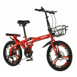 20 Inch Adult Folding Bicycle Small Home Mobility Bicycle Children Variable Speed Bicycle