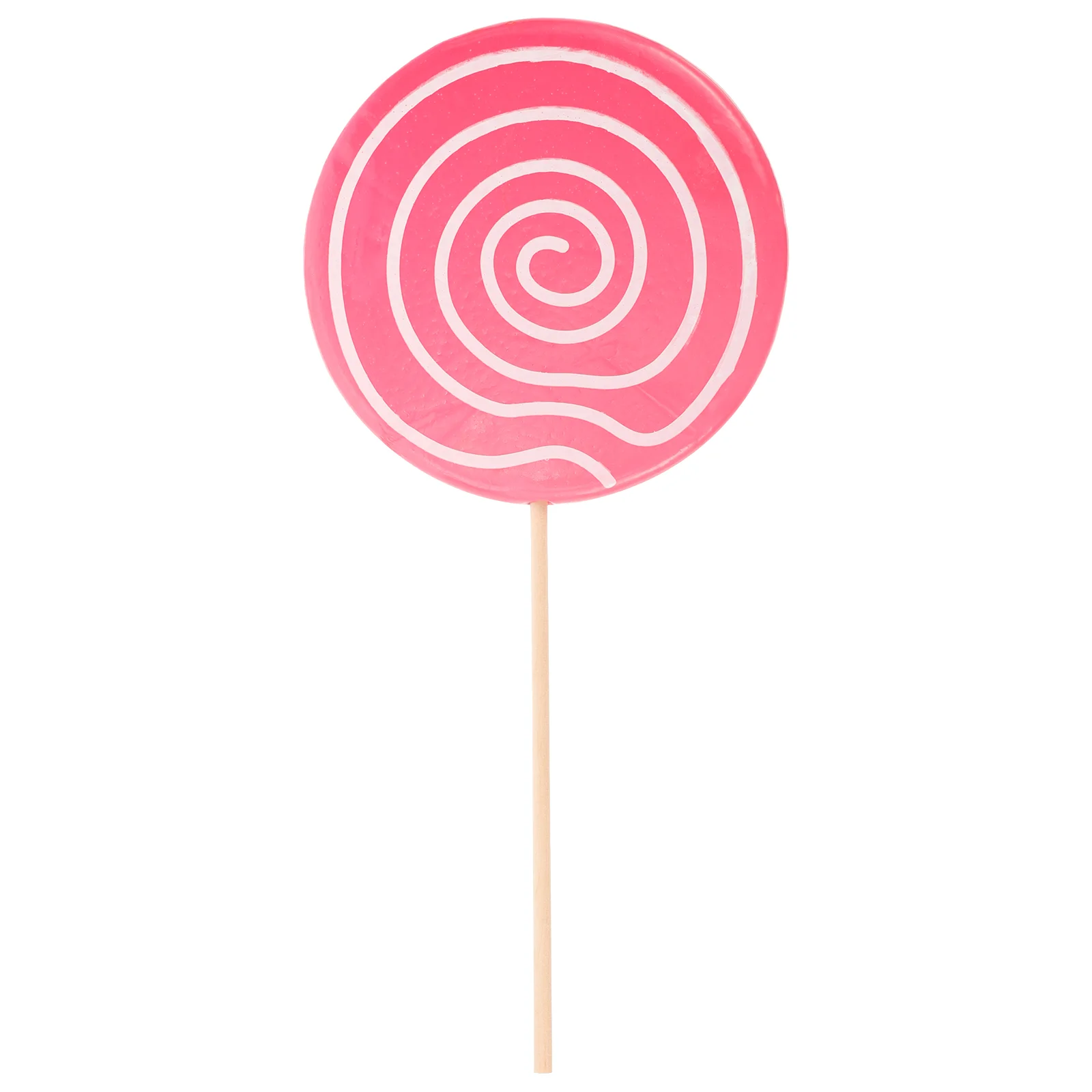 Swirl Outdoor Toys for Kids Simulation Lollipop Decoration Candy Cane Pink Bamboo Photography Accessories Baby