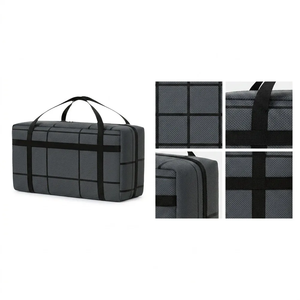 Large Capacity Moving Bag Waterproof Construction for Travel Storage Gym Bag Shopping and Outdoor Activity Organizer
