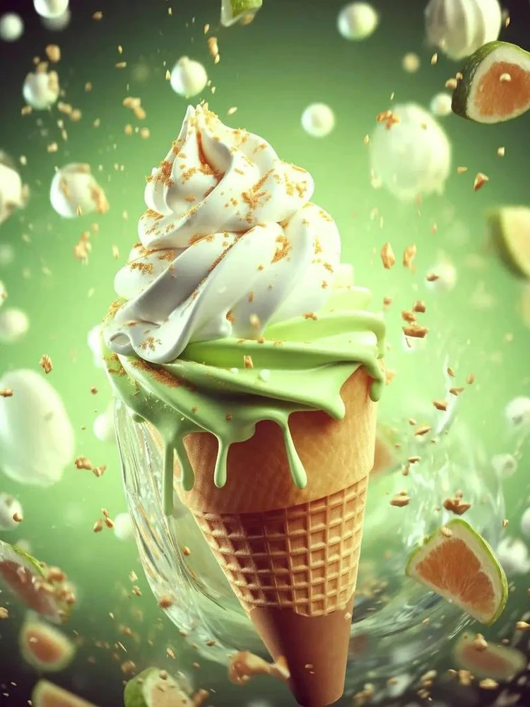 High-end Desktop Soft Ice Cream Machine Portable Small Soft Ice Cream Machine Frozen Yogurt Machine