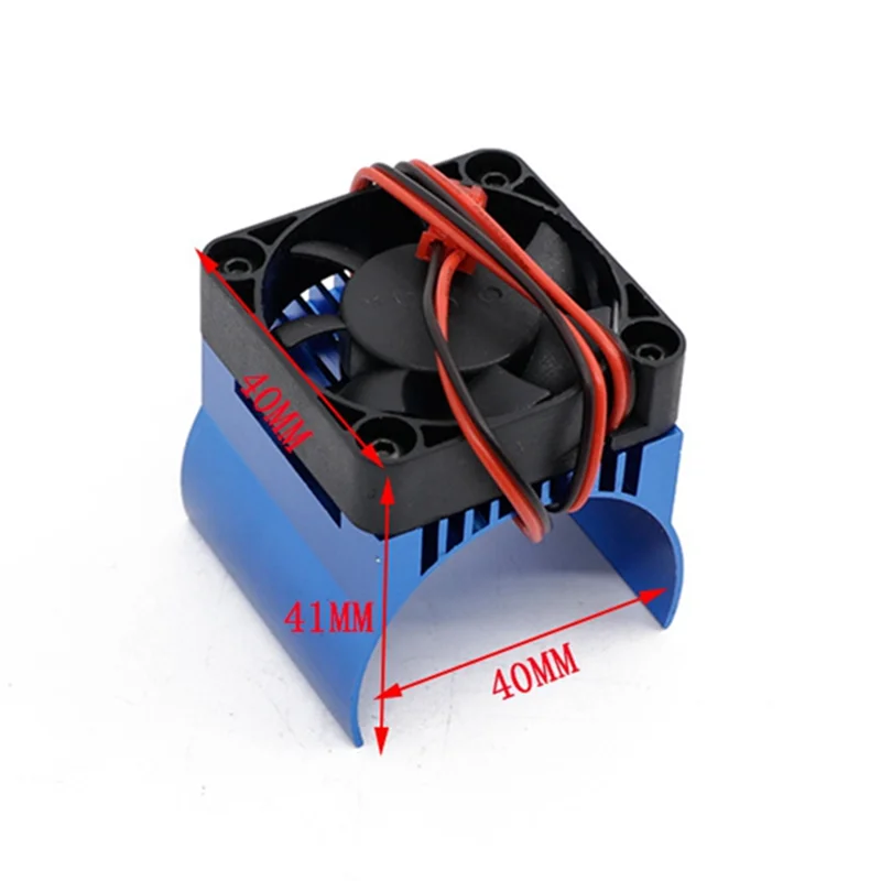 YSUN-42Mm Motor Koelventilator Koellichaam Voor Traxxas 1/10 E-Revo E-Maxx Summit Arrma 1/8 Kraton Talion Typhon RC Auto