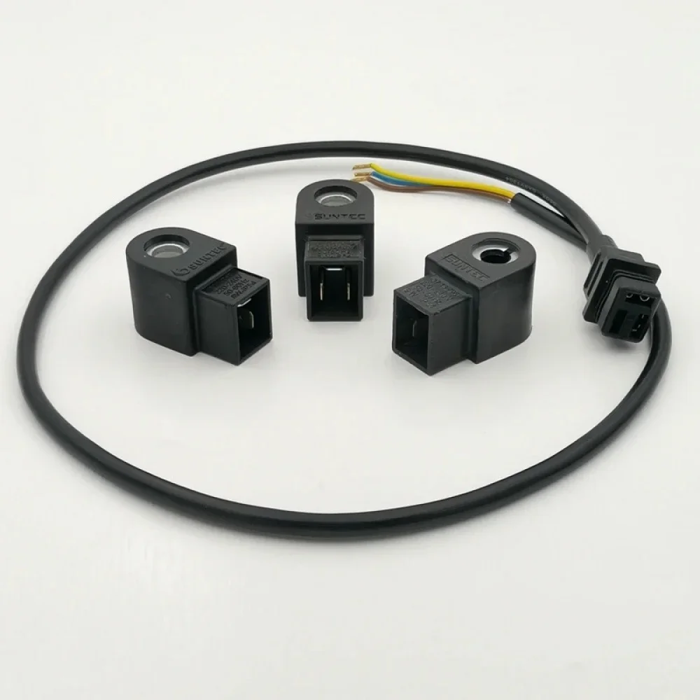 Elettrovalvola Solenoid Valve 3713798 871-T80 Oil Burner Spare Parts Electric Magnetic Valve 8W/ 9W Diesel Pump Solenoid Valve Coil 220 Gas e carburante — dettaglio 1