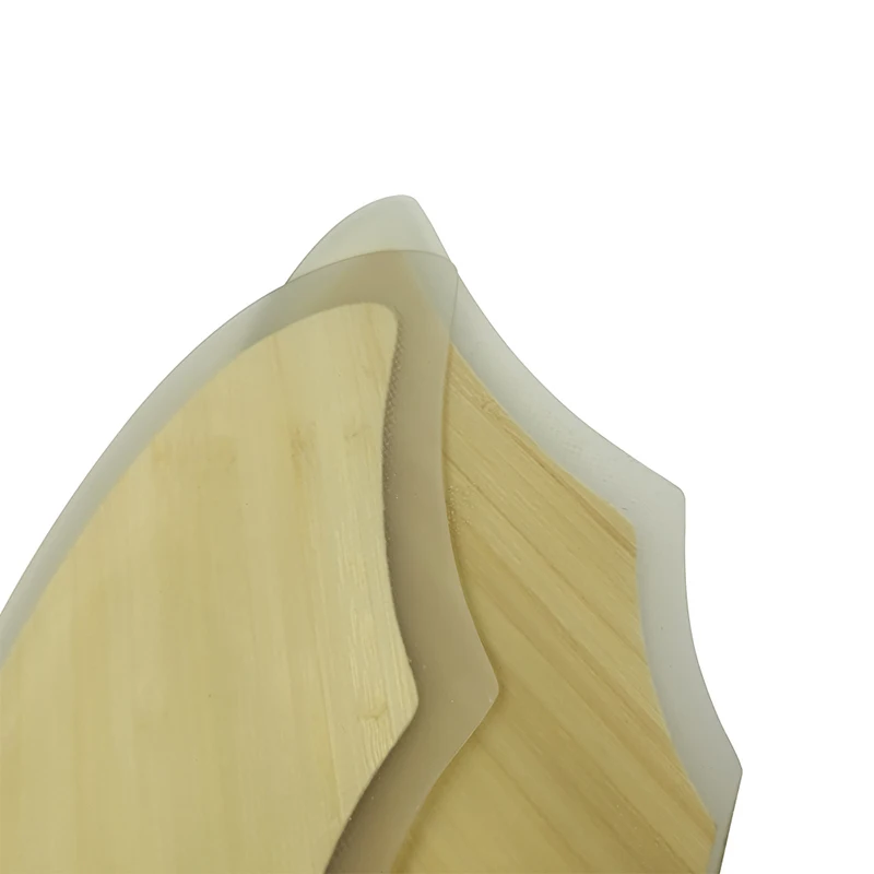 UPSURF FCS II KEEL FINS Quilha Surfboard Fins Side Fins Double Tab Twin Fins Natural Bamboo Versatile Fins Surf Accessories