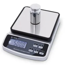 Balance numérique électronique avec charge USB, outil de mesure de précision, affichage numérique, cuisine, poids maximum 15 kg, 10 kg, 5 kg, 3kg