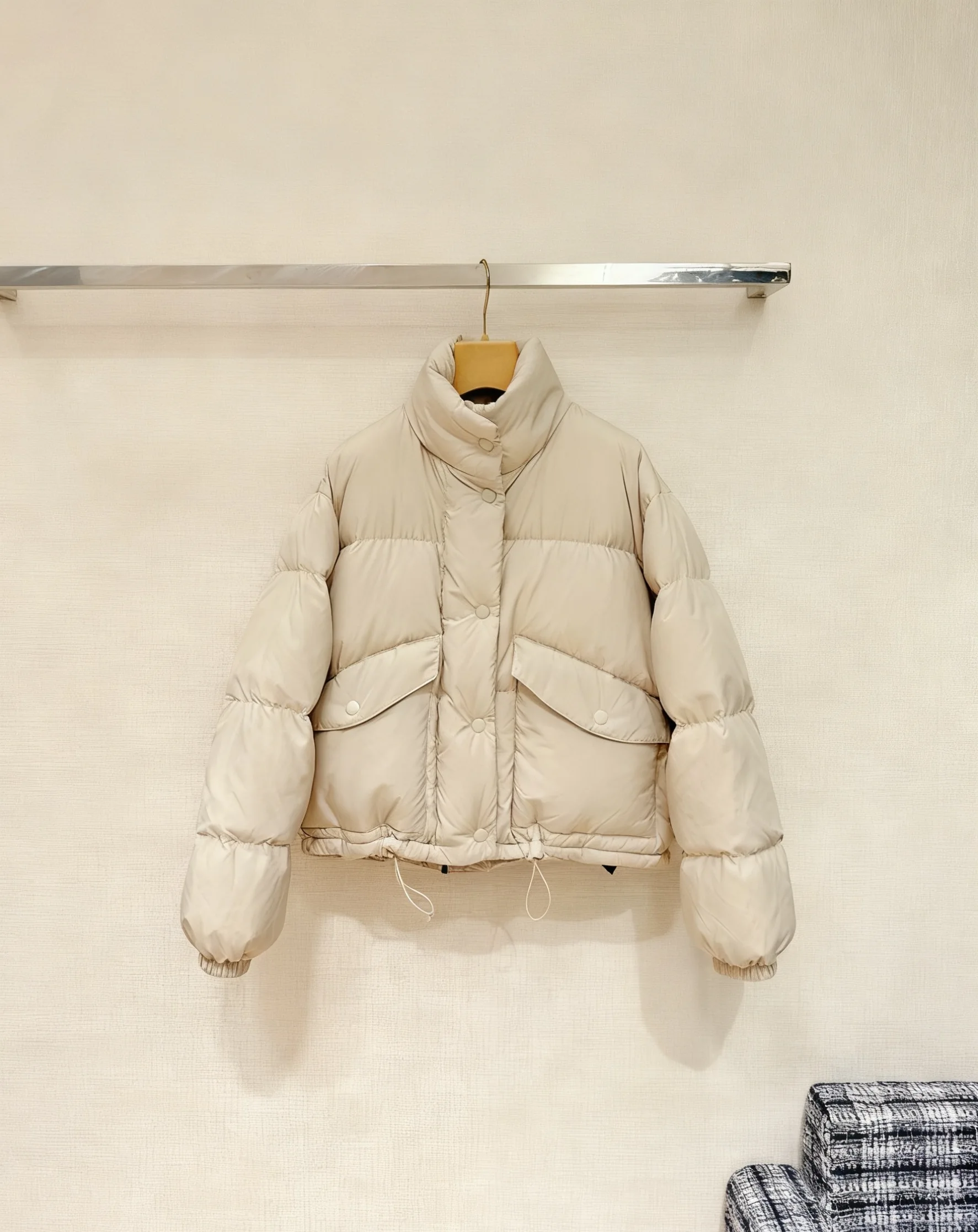 

Women's Stand-Up Collar Fleece Jacket 2026 Autumn-Winter Collection Short-Style Coat with Hood Top-Quality Warm Top