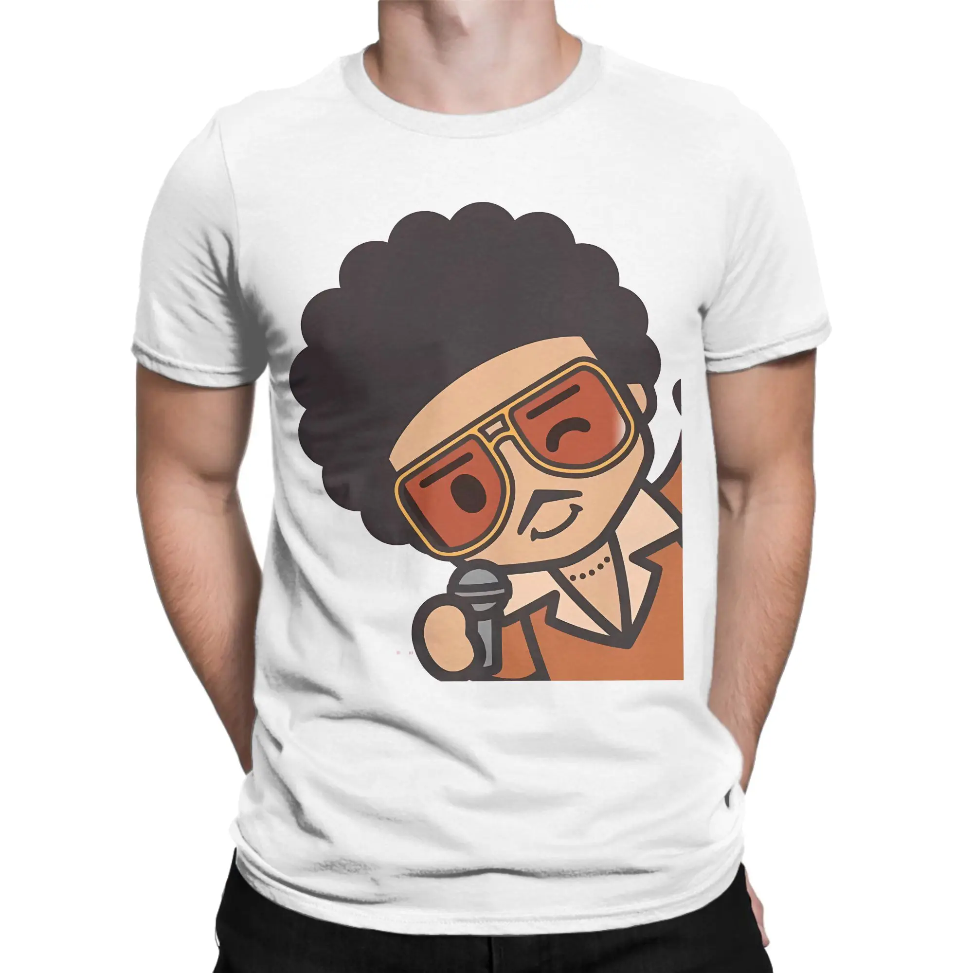 Bruno Mars The Romantic Tour 2026 T Shirt Summer  Cotton T-Shirts For Men Leisure Design Tshirt Short-Sleeve Y2K Basic Tops