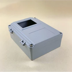 Aluminum Waterproof Box Instrument Case With Display Window Housing 250 *185*88Mm