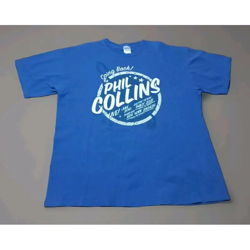 تي شيرت فيل كولينز الذهاب إلى الخلف لعام 2010