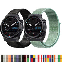 Nylon Loop Strap for Zeblaze Ares 3 Plus Smartwatch Replacment Bracelet Sport Watchband Correa for Zeblaze Ares 3 Plus Band