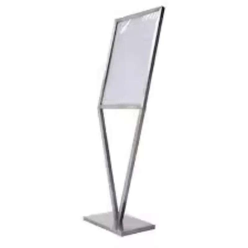 

Billboard display stand V-shaped vertical sign poster stand vertical floor type