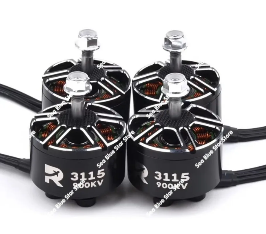 Motor upgrade R3115 900KV cross machine motor 3-6S wide voltage adaptation Mark4 APEX drone
