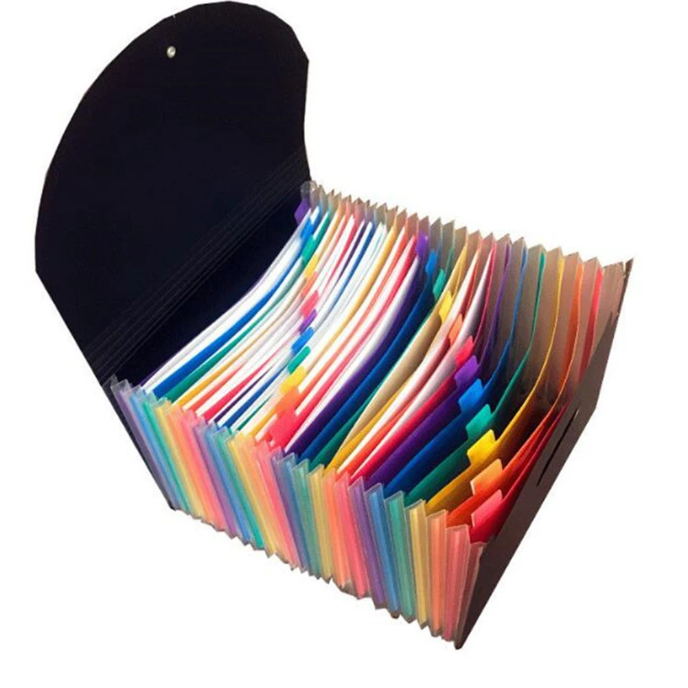 

12 Layer Folder Document ganizer Plastic School Supplies Document Folder Student Stationery Home Office Use
