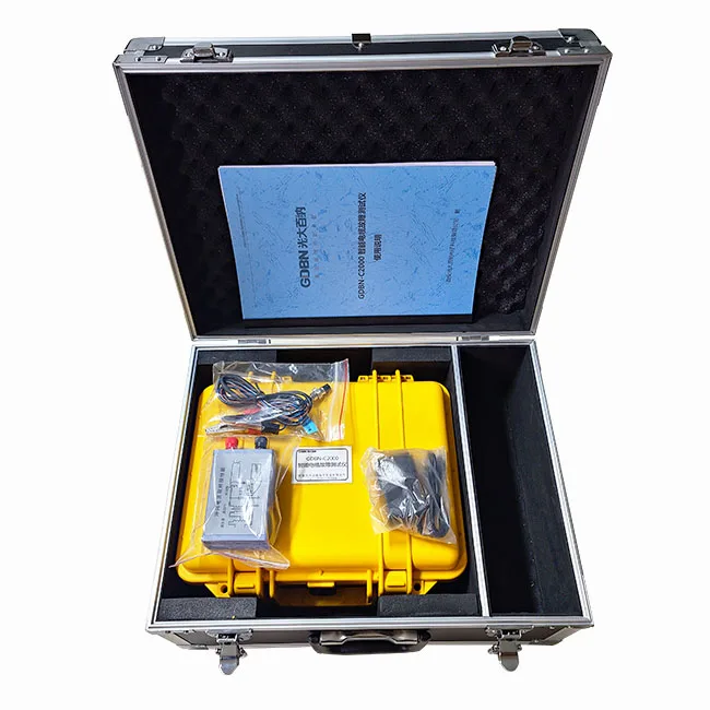 

Hot sale Cable Fault Tester Low Voltage Pulse Method Short Circuit Open Circuit Cable Distance Meter Automatic Distance Determin