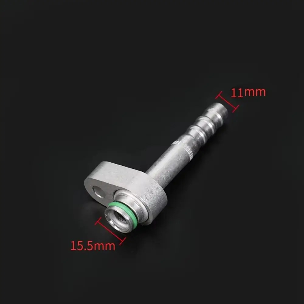 Aluminum Automotive Air Conditioning Hose Fitting Eco-friendly Pipe Head Replacement Car a/C Repair Parts