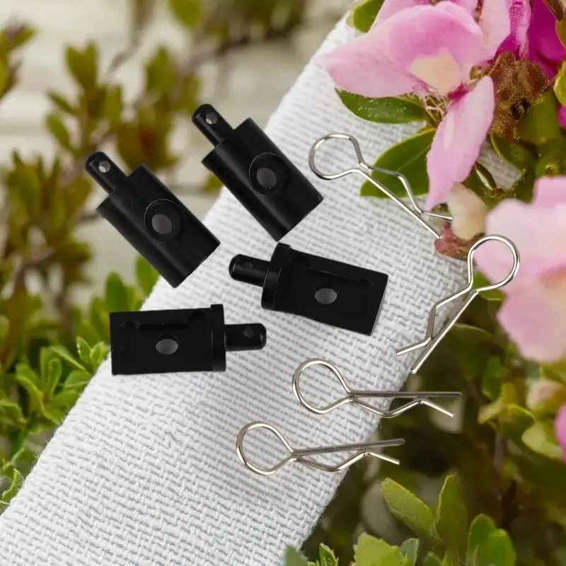 Componentes de atualização de liga de alumínio, montagens de carroceria, adequados para tamiya CW-01, lancheira, chassi de carro rc