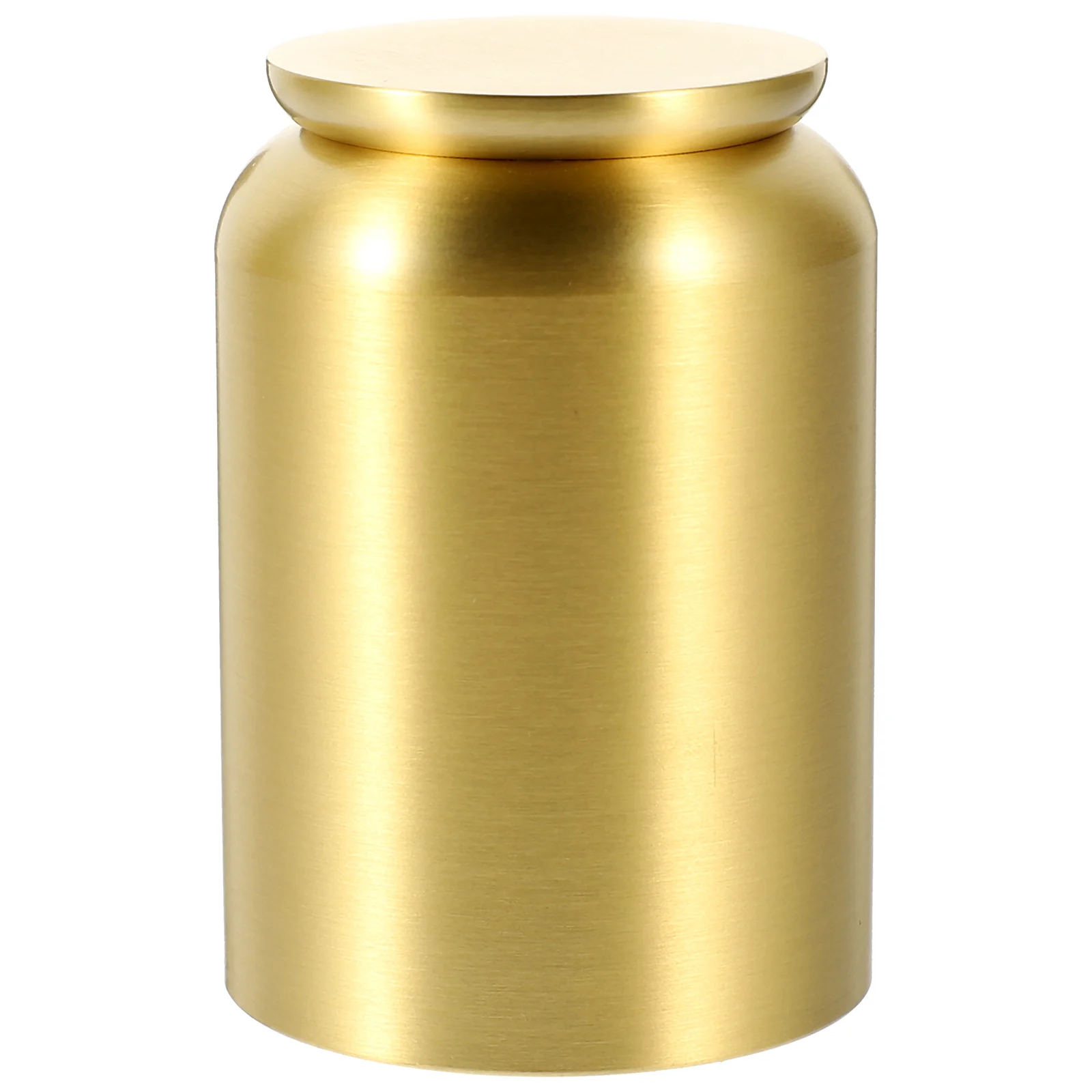

Pure Copper Storage Jar Airtight Canister Smooth Compact Loose Leaf Tea Bags Coffee Tea Canister Bean Container