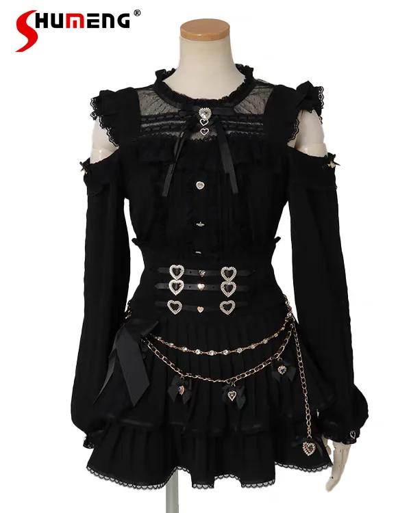 chemise-liz-de-style-japonais-pour-filles-chemisier-a-epaules-denudees-avec-nœud-en-dentelle-produit-en-serie-nouvelle-collection-printemps-et-automne