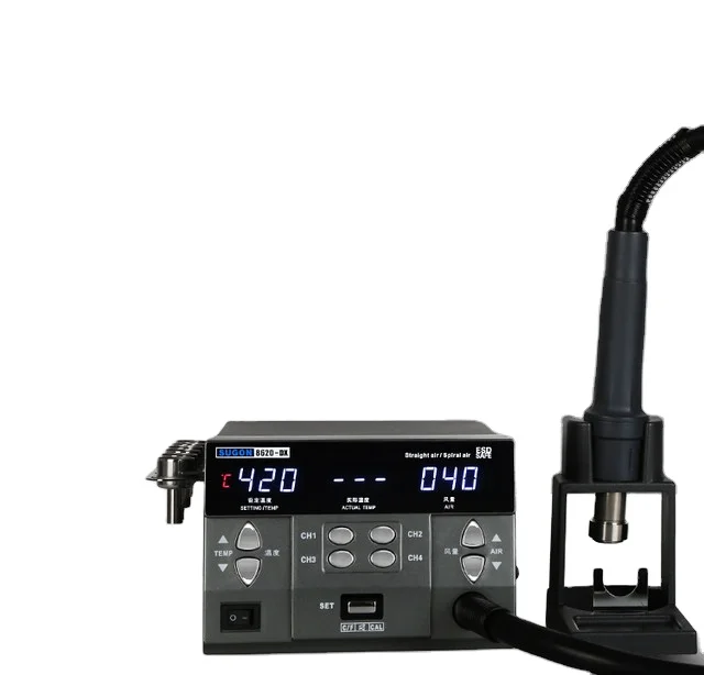 8620DX Hot Air Gun Rework Soldering Station Bga Digital Display Rework solder Station for Mobile Phone Repair Heat Station