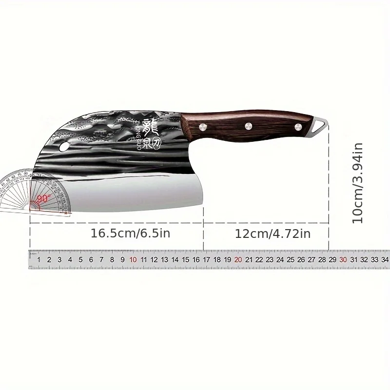 1PC Forged kitchen knife, household specific cutting knife, slicing knife, kitchen cutting dual-purpose bone cutting knife U9195