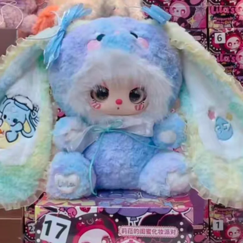 

New Baby Three Lila 600% V3 Dessert Master Kitten Blind Box Cute Plush Doll Mystery Halloween Gift Soft Surprise Pendant Toy